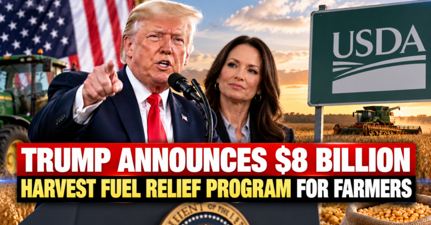 Trump Announces $8 Billion Harvest Fuel Relief Program for Farmers