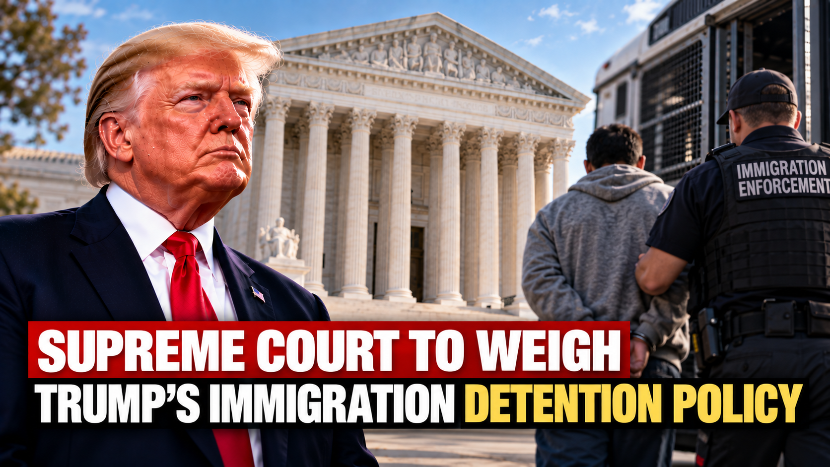 Supreme Court to Weigh Trump’s Mandatory Immigration Detention Policy