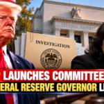 Trump Launches Committee Probe Into Federal Reserve Governor Lisa Cook