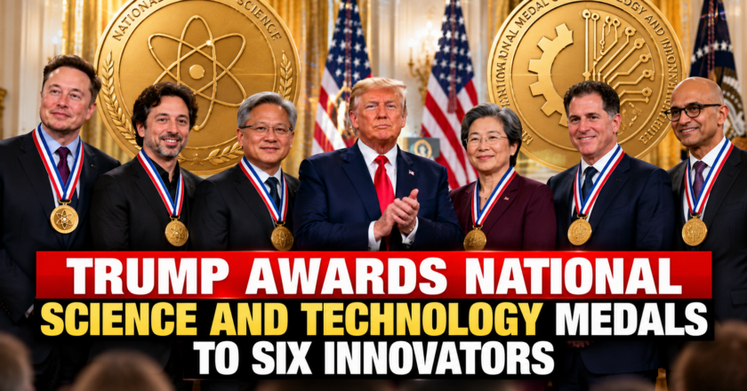 Trump Awards National Science and Technology Medals to Six Innovators