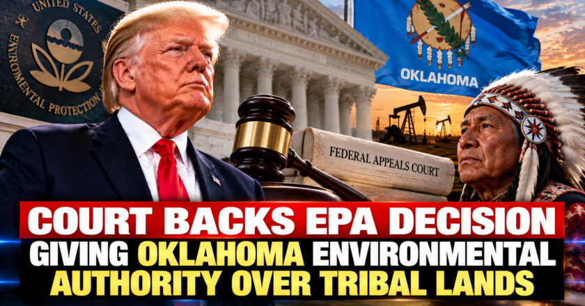 Court Backs EPA Decision Giving Oklahoma Environmental Authority Over Tribal Lands