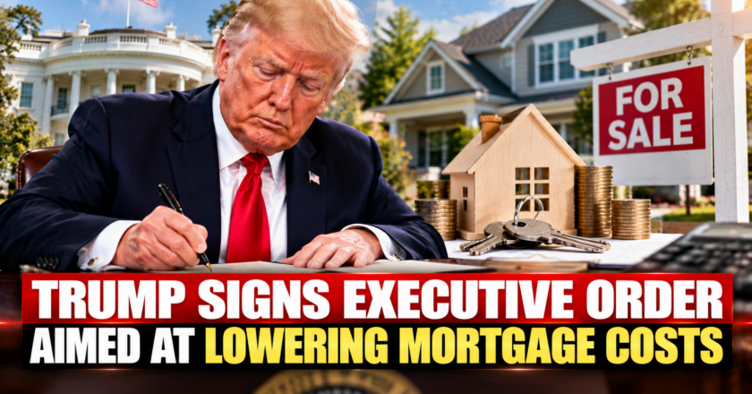 Trump Signs Executive Order Aimed at Lowering Mortgage Costs