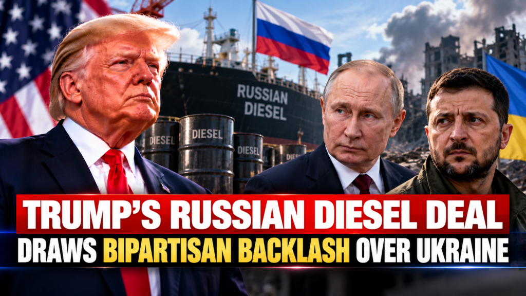 Donald Trump's Russian diesel deal with Vladimir Putin sparks controversy over energy prices, sanctions and support for Ukraine.