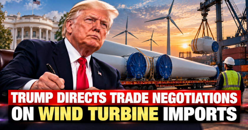 Trump Directs Trade Negotiations on Wind Turbine Imports