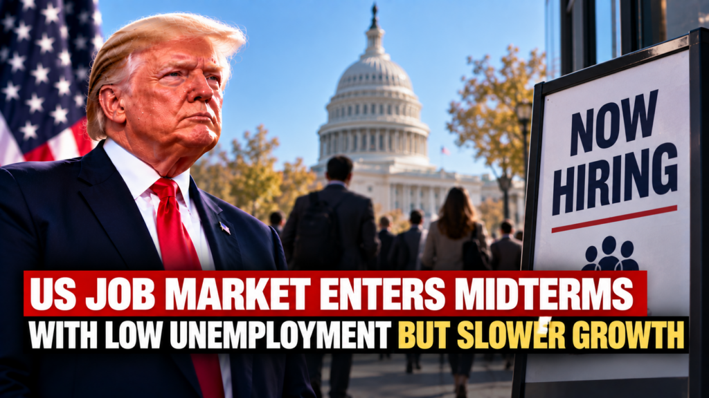 US job market and employment conditions ahead of the 2026 midterm elections