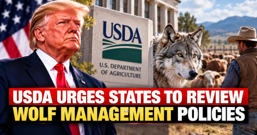 USDA Urges States to Review Wolf Management Policies After Trump Executive Order